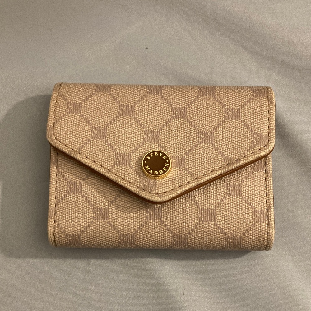 Steve Madden Beige Patterned Women's Wallet